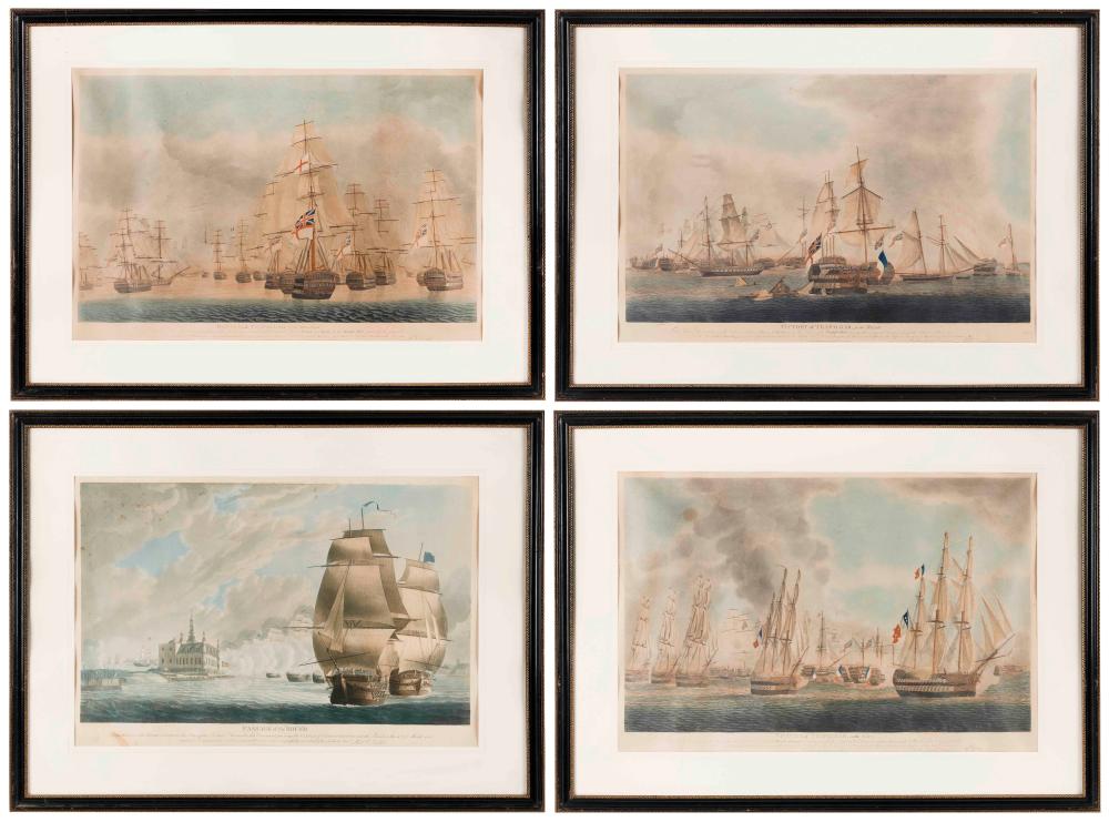 SET OF FOUR LITHOGRAPHS AFTER ROBERT