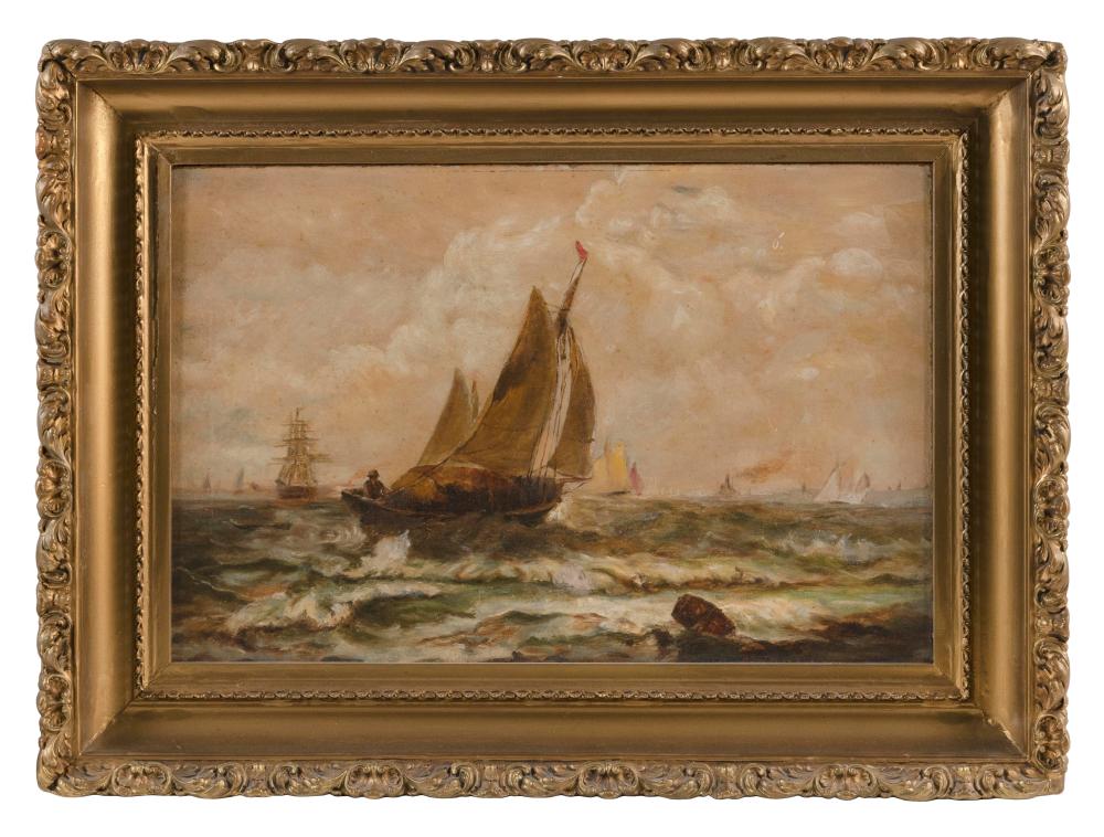 MARITIME PAINTING LATE 19TH EARLY 34e49b