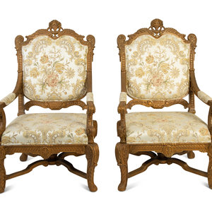 A Pair of Victorian Carved and 34e49c