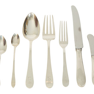 A Tiffany and Co. Silver Partial Flatware