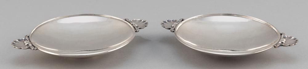 PAIR OF GEORG JENSEN STERLING SILVER 34e4da