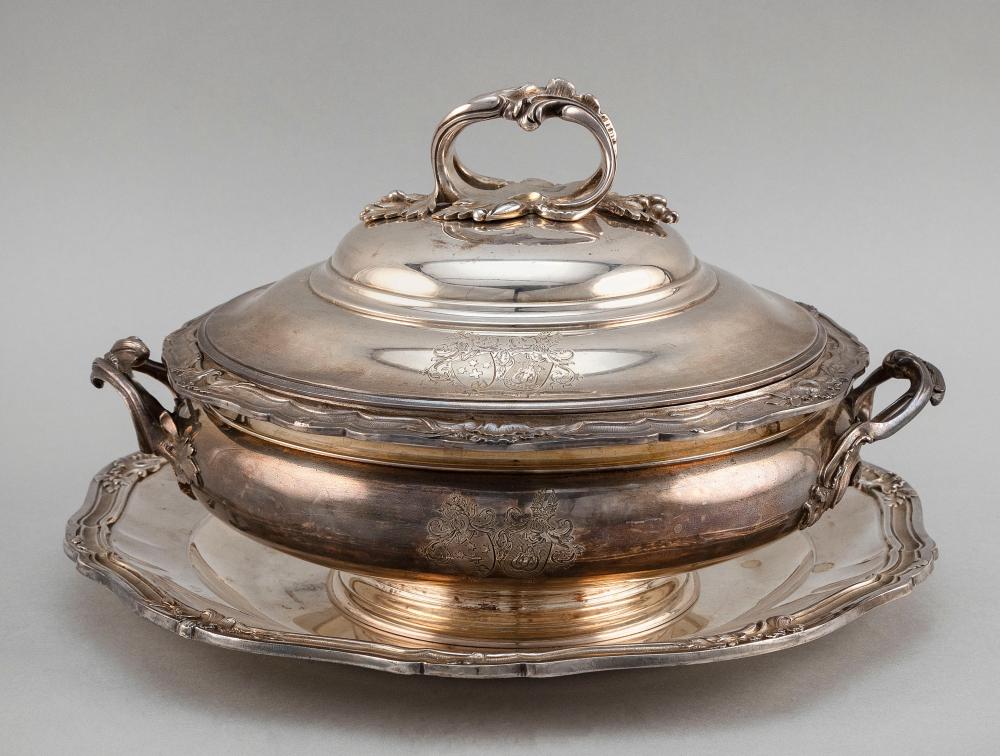 FRENCH .950 SILVER COVERED TUREEN