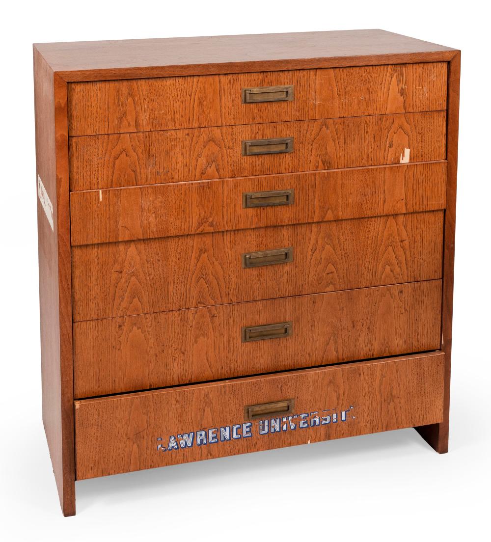 DANISH MODERN SIX DRAWER CHEST 34e582