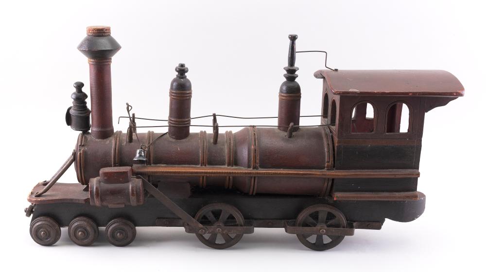 STEAM ENGINE TRAIN MODEL MID-20TH