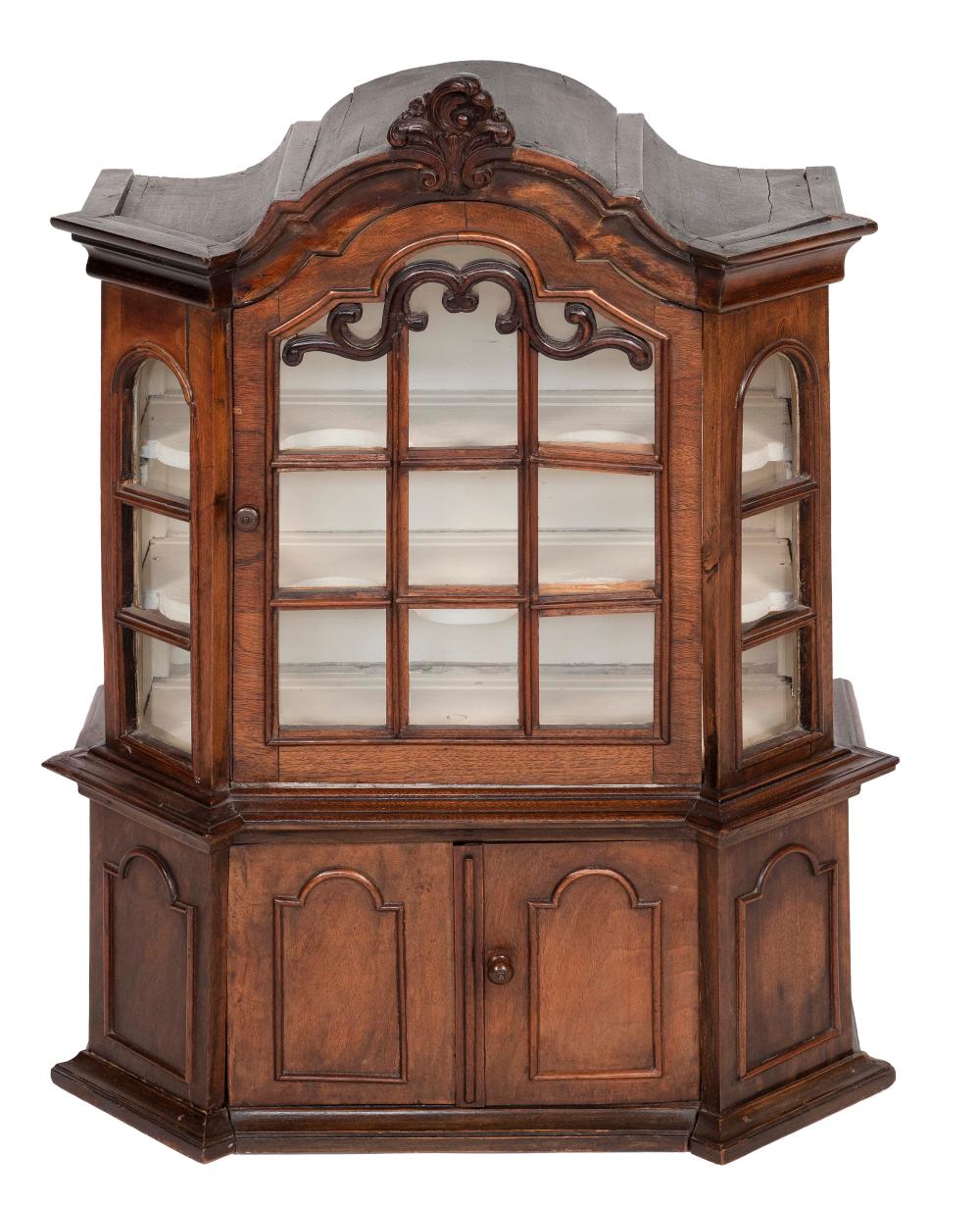 MINIATURE DUTCH DISPLAY CABINET 34e64a