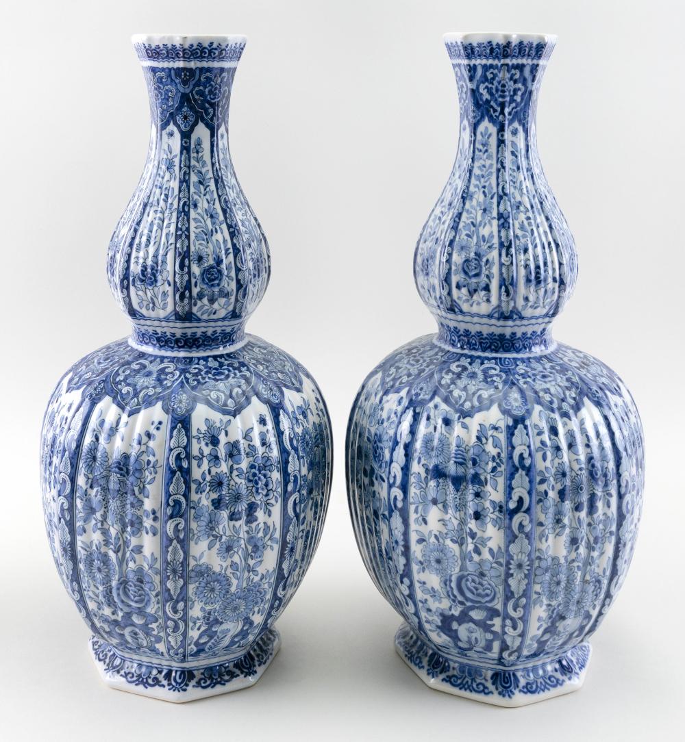 PAIR OF DUTCH DELFT CHINOISERIE 34e694