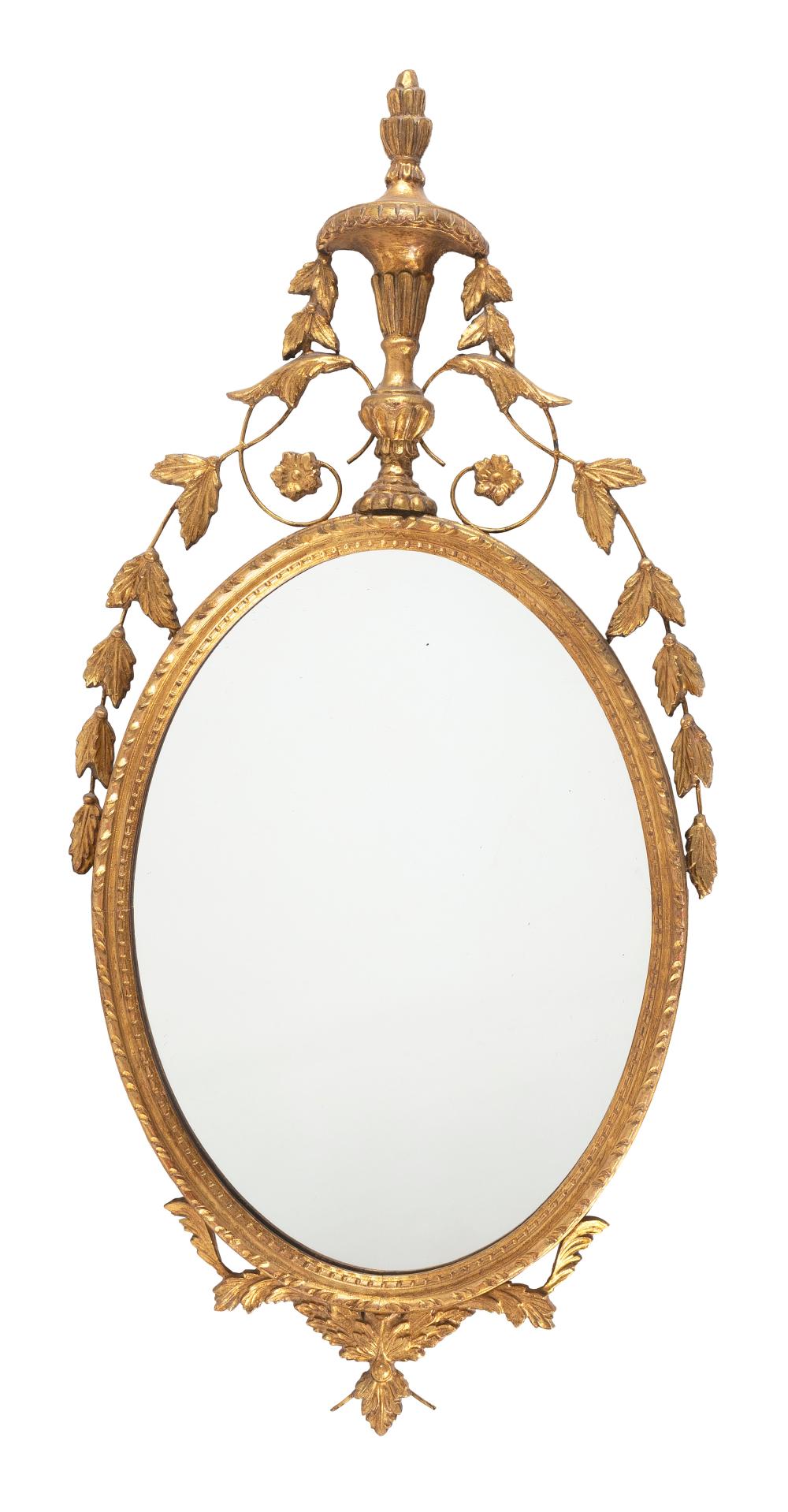 ADAM-STYLE MIRROR 20TH CENTURY