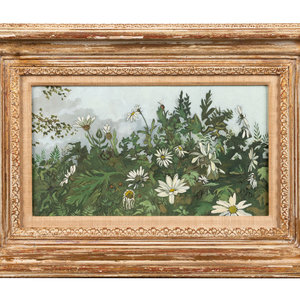 Robert Solotaire American 1930 2008 Daisies oil 34e71c