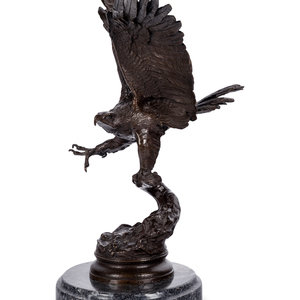 After Jules Moigniez French 1835 1894 Eagle bronze inscribed 34e731