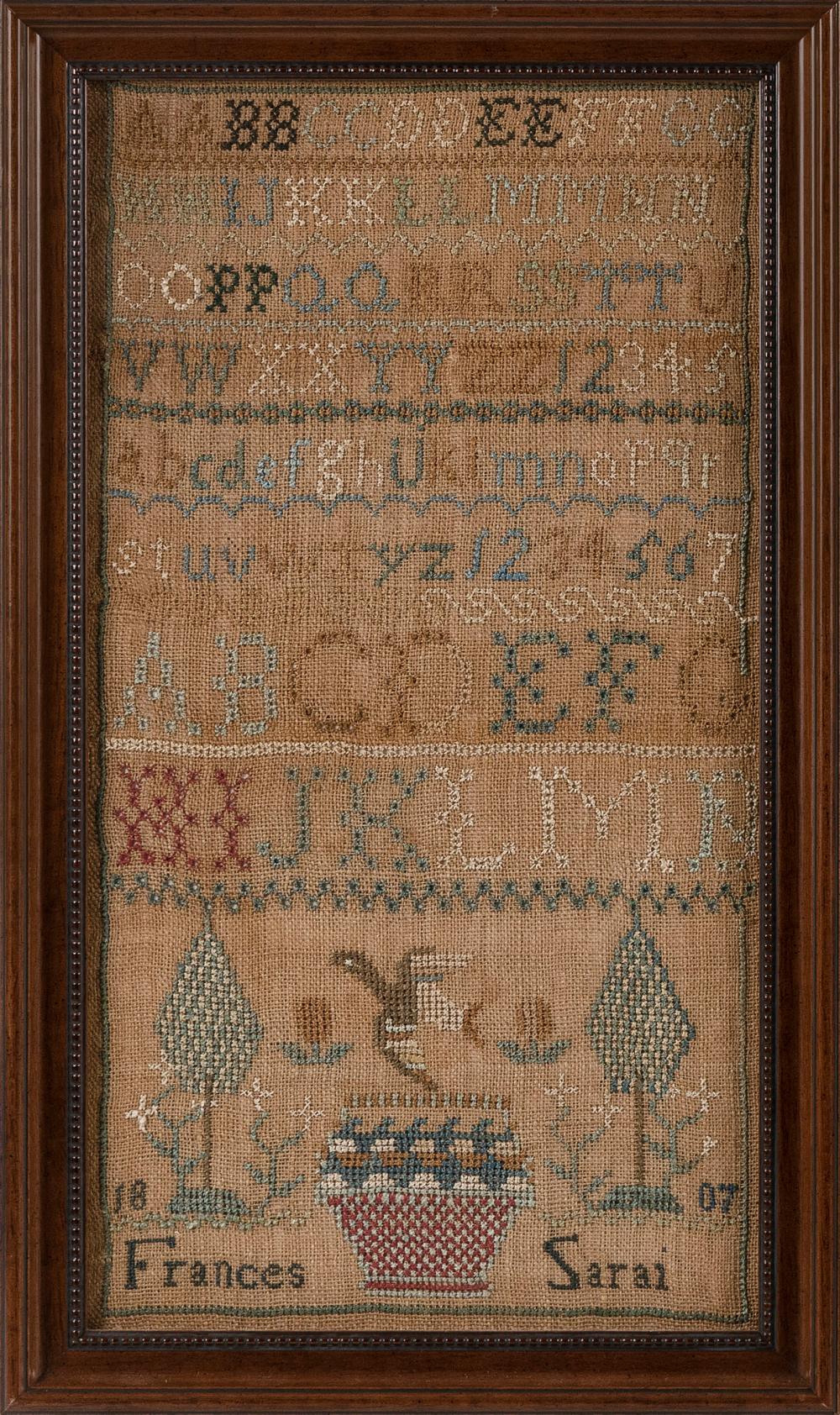 NEW ENGLAND NEEDLEWORK SAMPLER 34e774