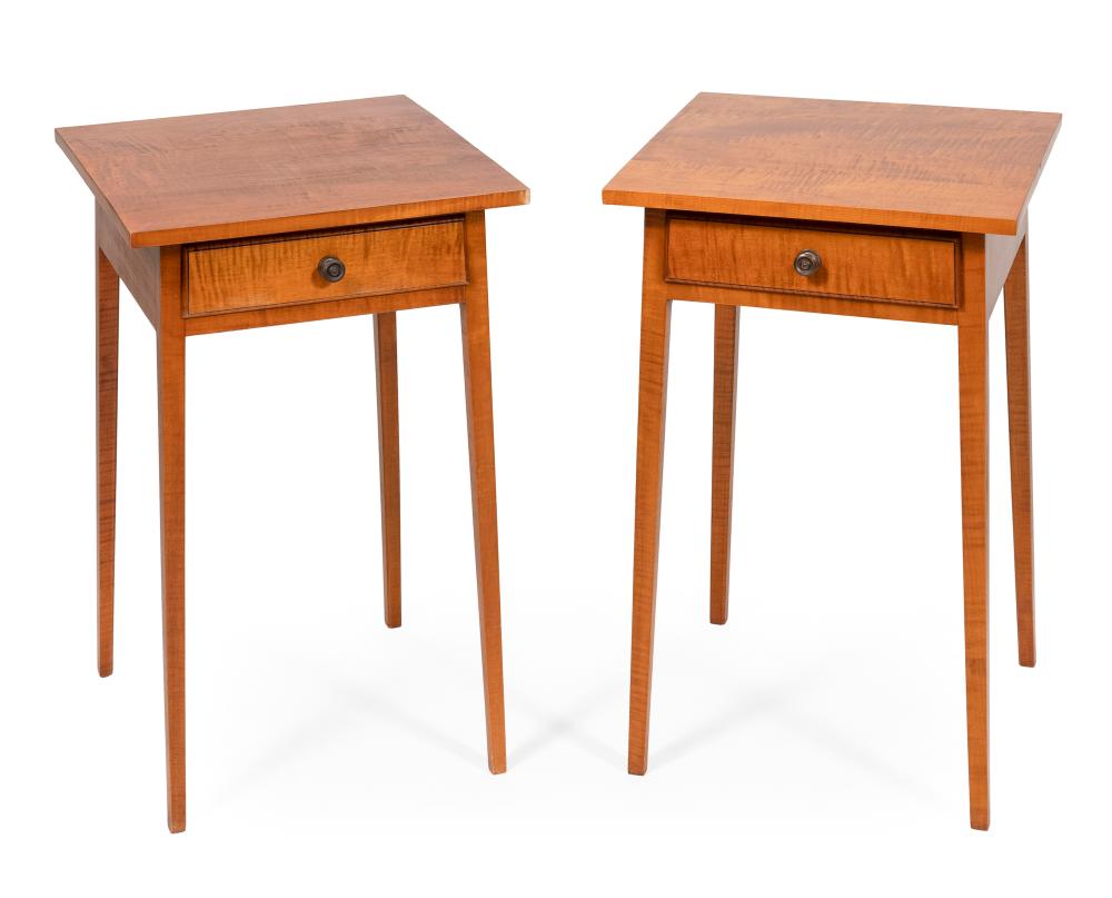 PAIR OF ELDRED WHEELER STANDS MASSACHUSETTS,