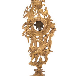 An English Gilt Metal Watch Holder
Circa