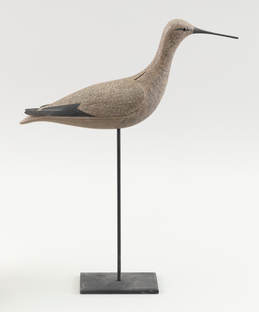 ALAN CHAFFEE YELLOWLEGS DECOY NANTUCKET,