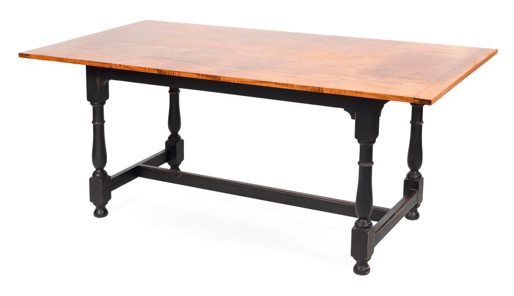 DAVID LEFORT TRESTLE TABLE MASSACHUSETTS  34e84e