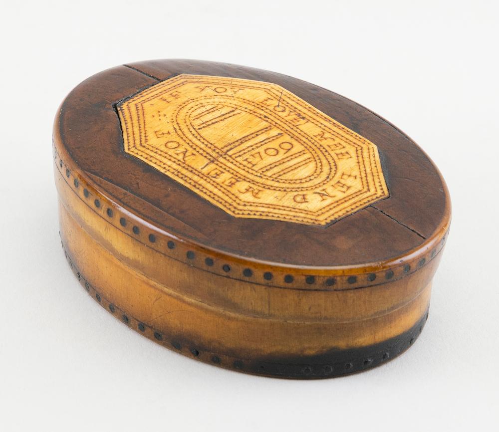 ENGLISH SNUFF BOX CIRCA 1709 LENGTH 34e918