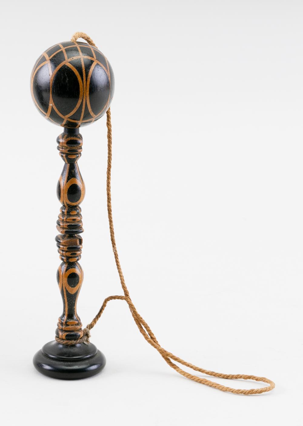 INLAID EBONY BILBOQUET PROBABLY