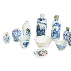 A Group of Eleven Chinese Porcelain 34eb30