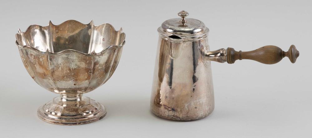 TWO PIECES OF SILVER TABLEWARE 34eb46