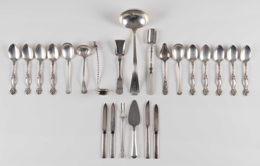 FOURTEEN PIECES OF AMERICAN STERLING 34eb60