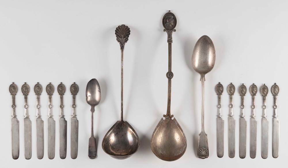 FOURTEEN PIECES OF AMERICAN STERLING