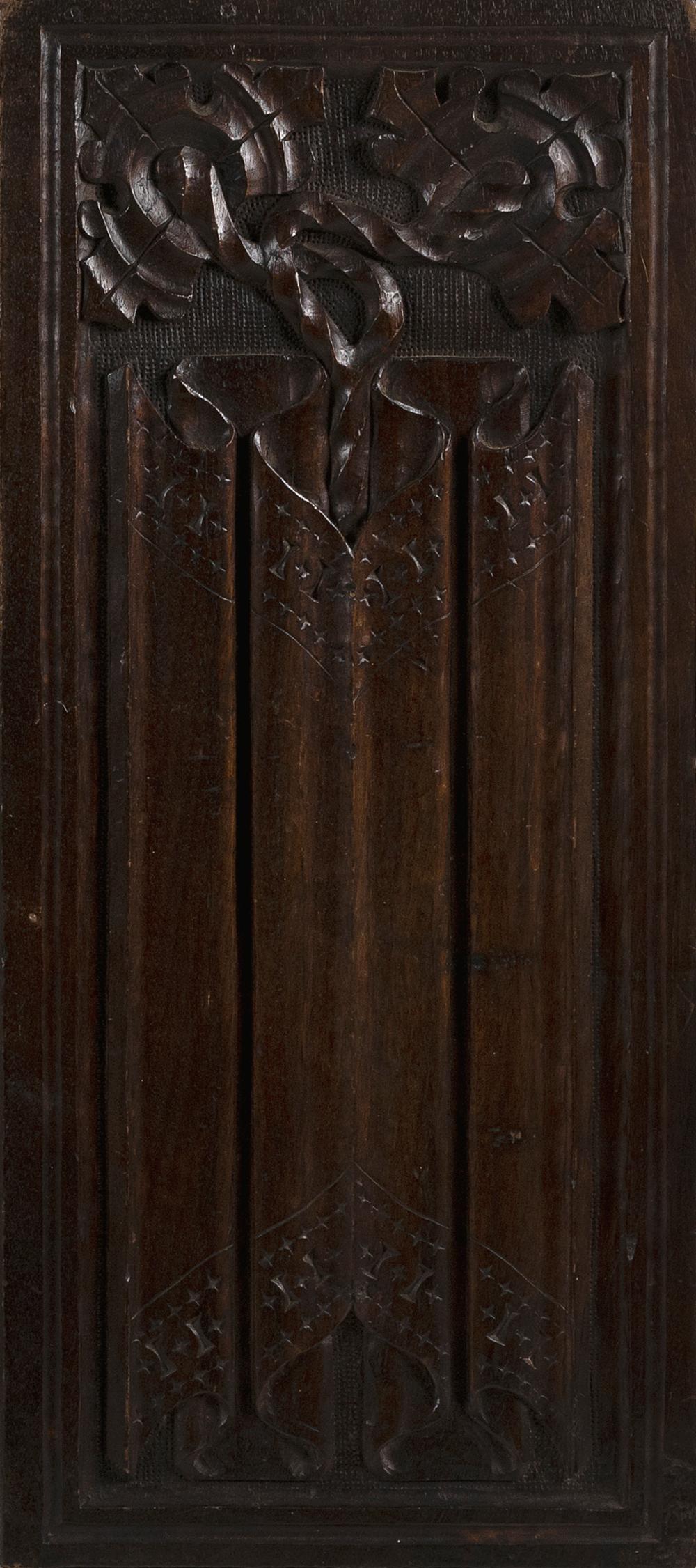 CARVED WALNUT PANEL 19TH CENTURY 34ec04