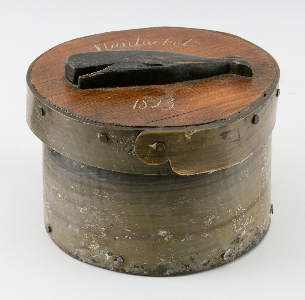 * BALEEN DITTY BOX 20TH CENTURY