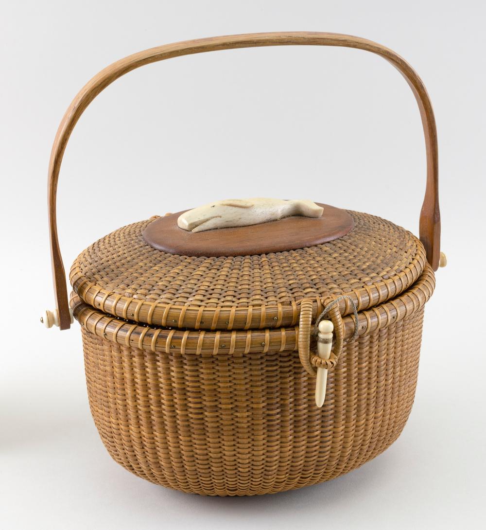 NANTUCKET BASKET PURSE BY CHIN