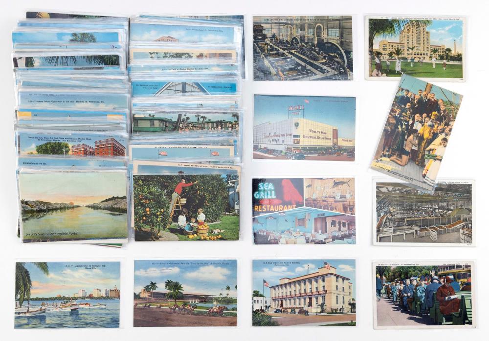  VIEW FLORIDA 212 POSTCARDS MID  34ecb2