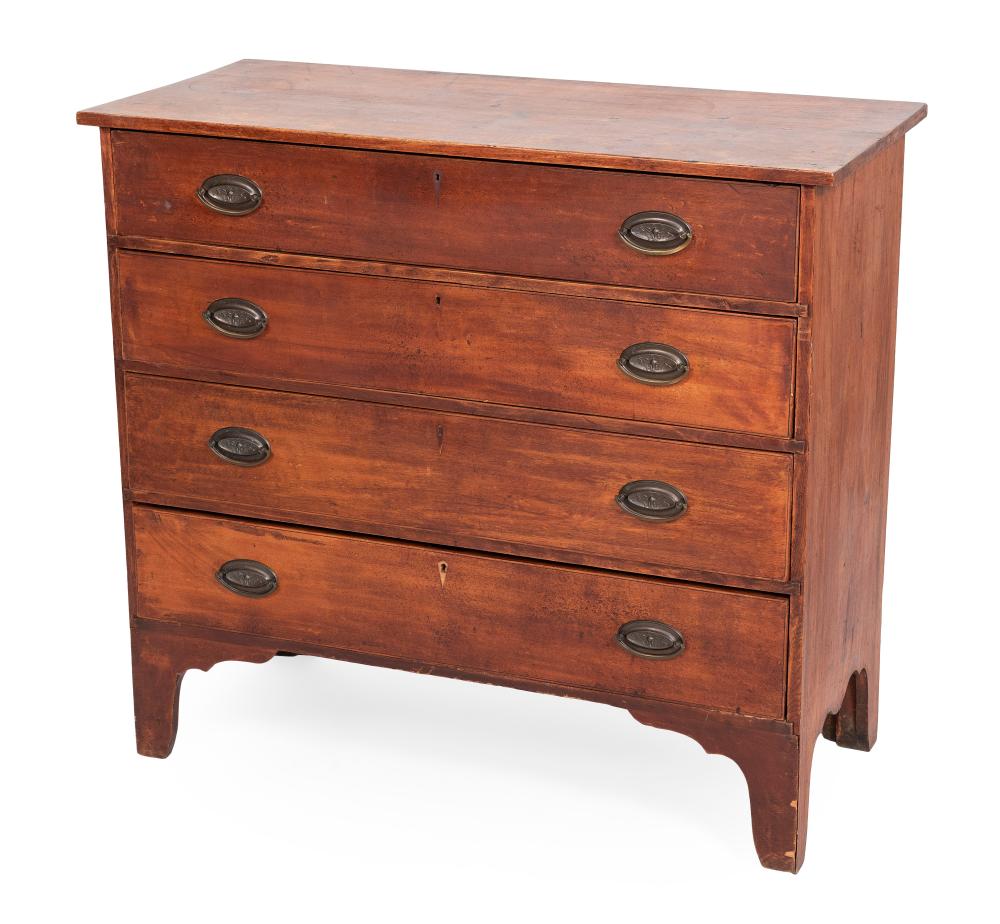 CHEST OF DRAWERS CIRCA 1800 HEIGHT 34ecfa