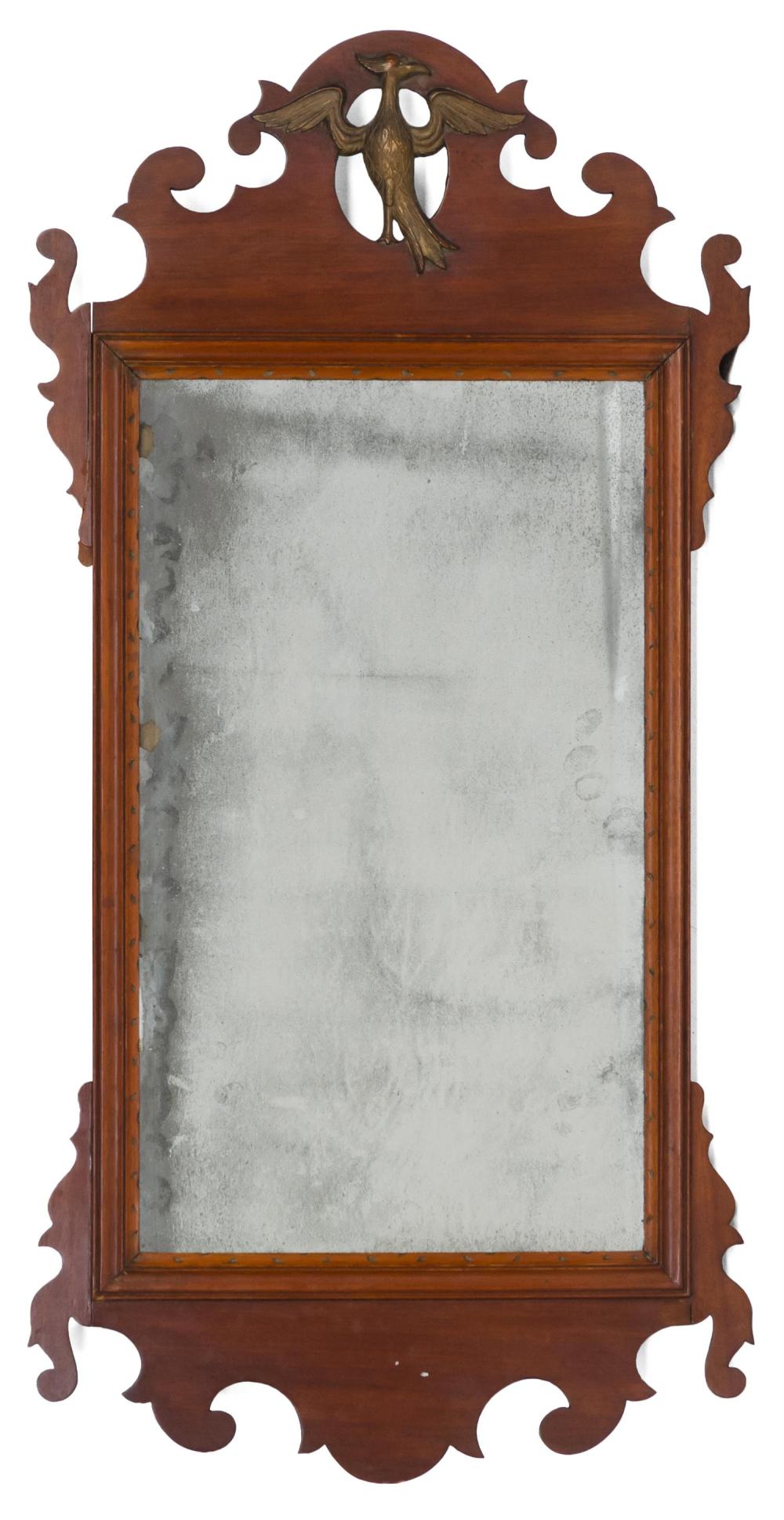 CHIPPENDALE MIRROR CIRCA 1800 HEIGHT 34ecfc