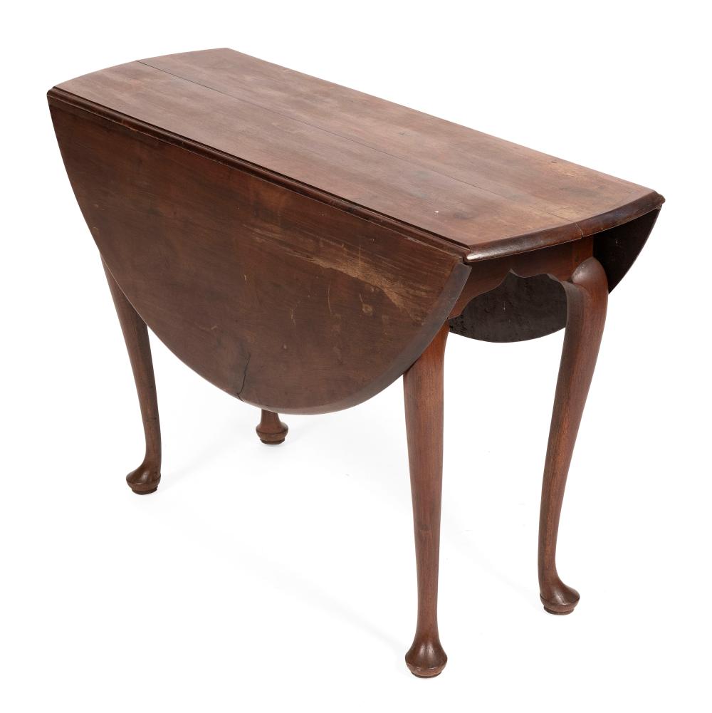 QUEEN ANNE DROP-LEAF TABLE MASSACHUSETTS,