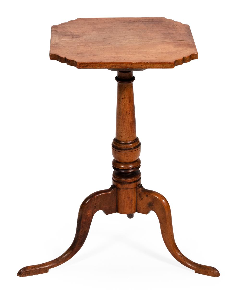 MAPLE CANDLESTAND 19TH CENTURY