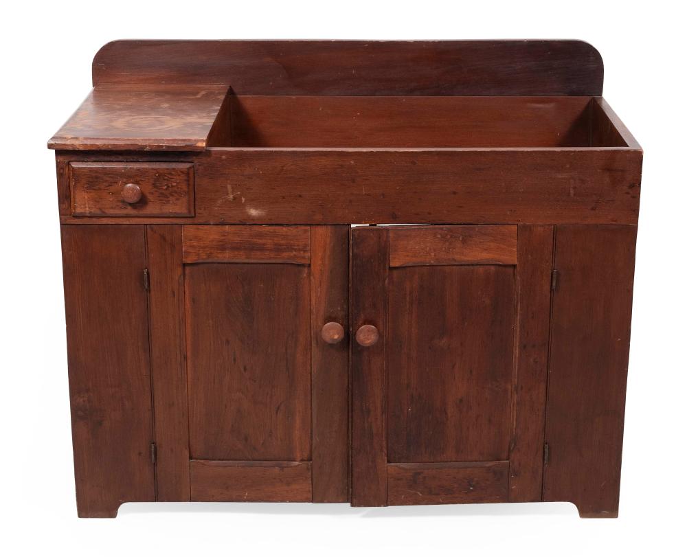 WALNUT DRY SINK SECOND HALF OF