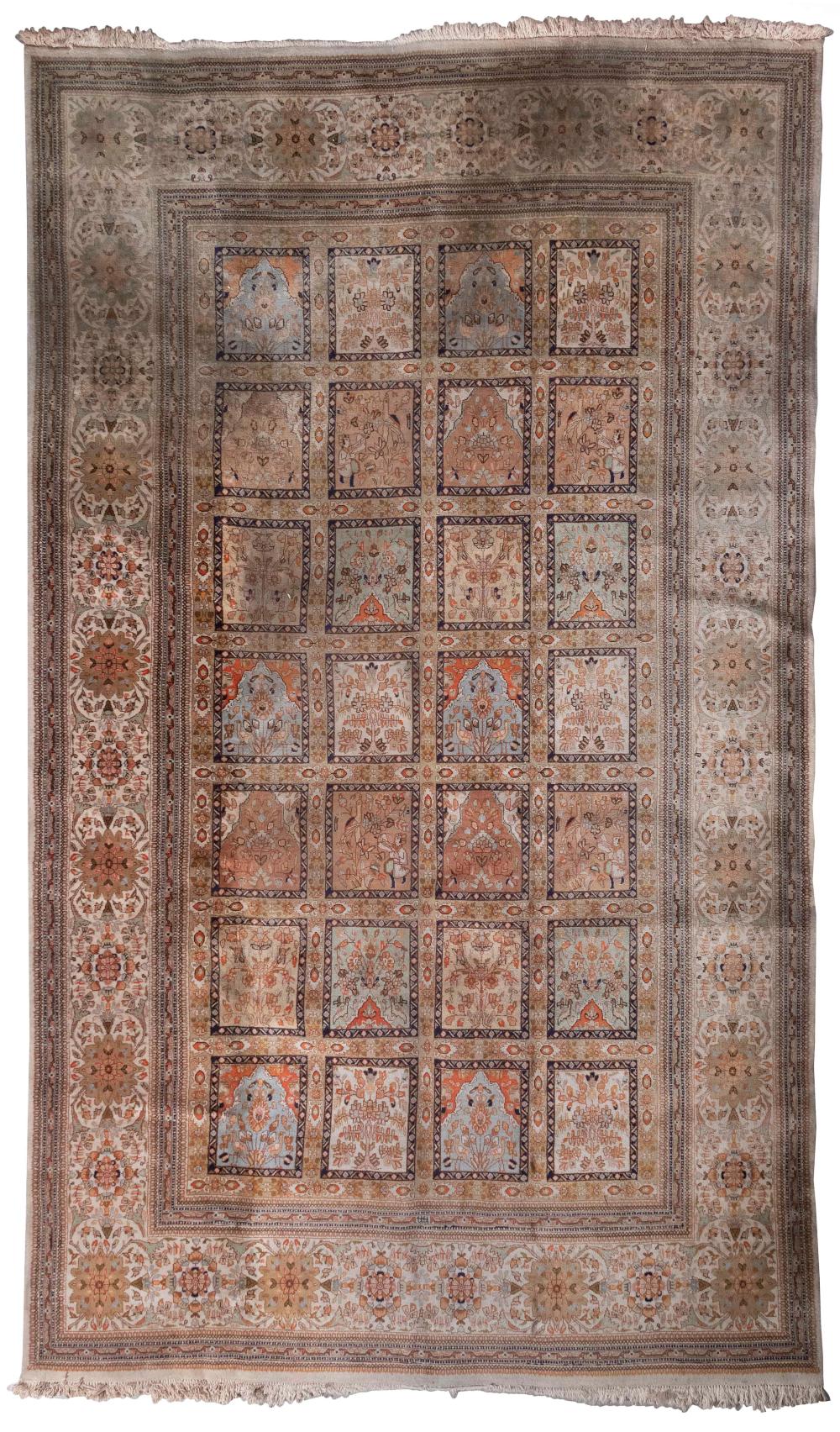 GARDEN DESIGN RUG: 9’8” X 16’0”