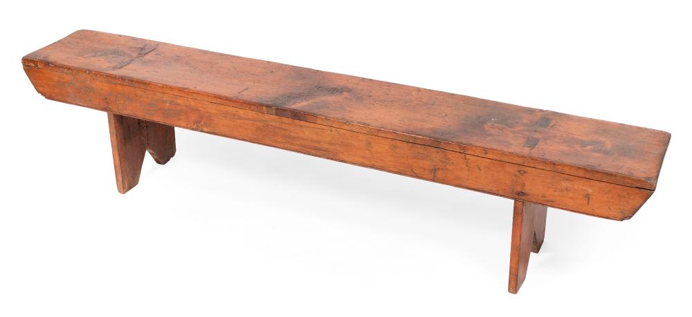 PINE WATER BENCH WITH BOOTJACK