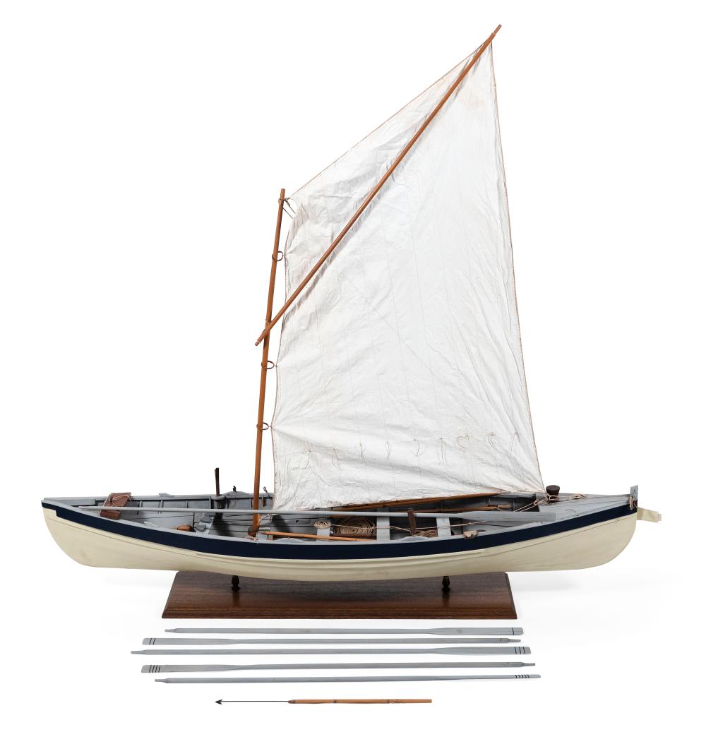 MODEL OF A WHALEBOAT 20TH CENTURY