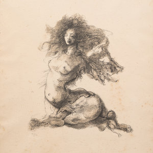 Attributed to Leonor Fini Argentinian Italian  34f07c