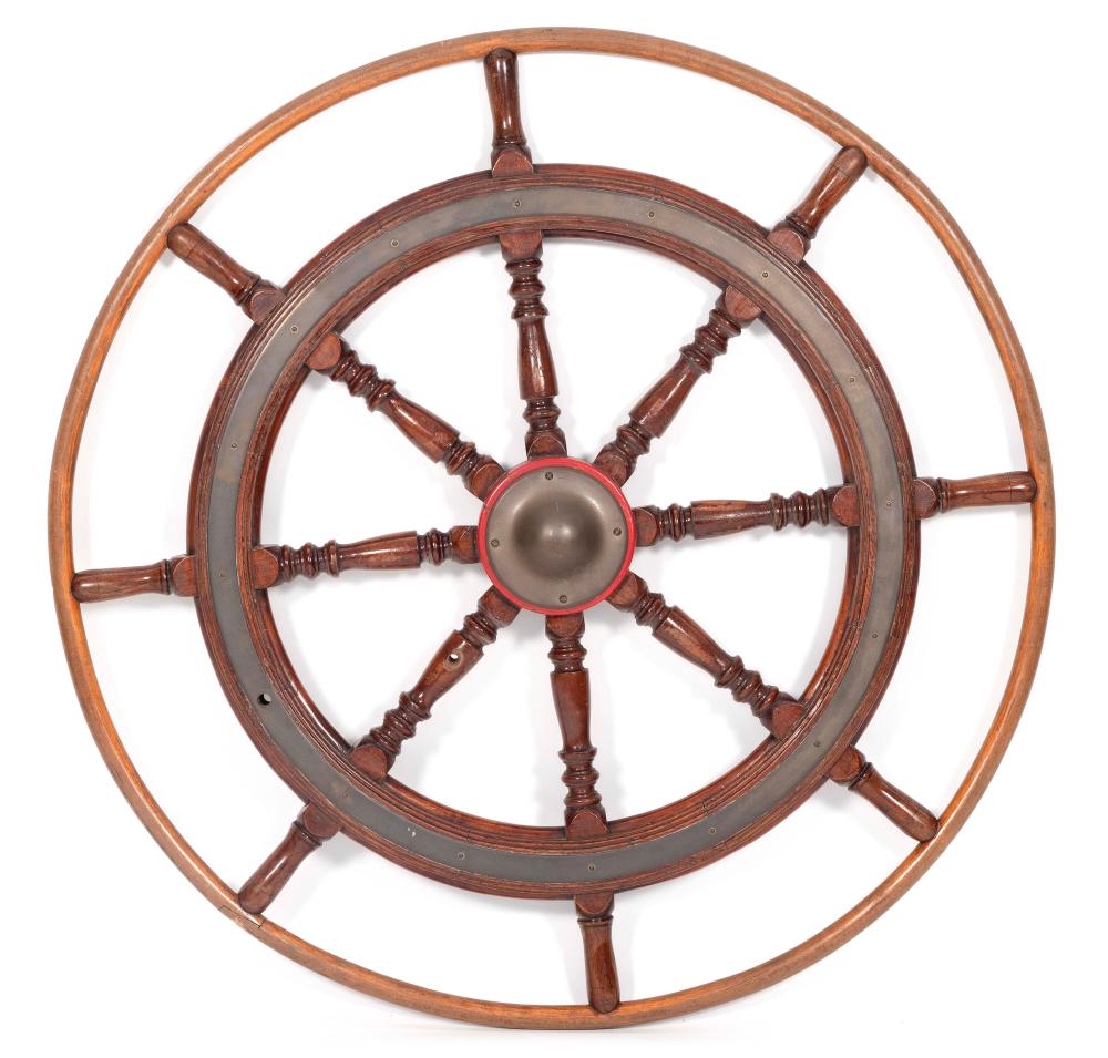 EIGHT-SPOKE SHIP’S WHEEL EARLY