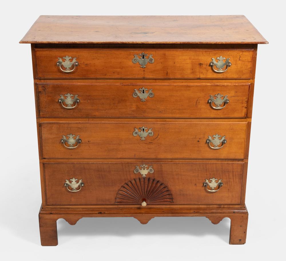 COUNTRY CHIPPENDALE BUREAU EARLY 34f1a4