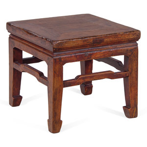 A Chinese Carved Fruitwood Jardinière