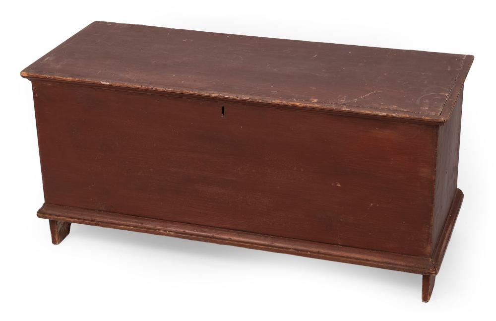 SIX BOARD BLANKET CHEST FIRST HALF 34f259