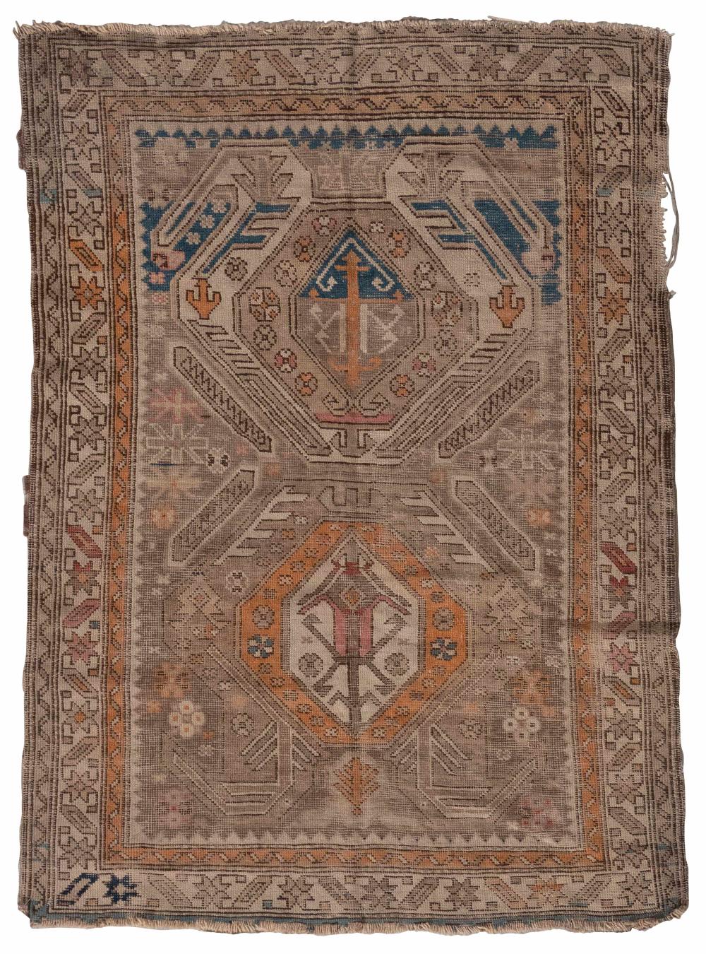 TURKISH RUG 3 5 X 4 10  34f274