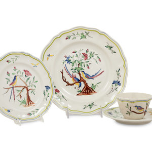 A French Painted Porcelain Dinner 34f275