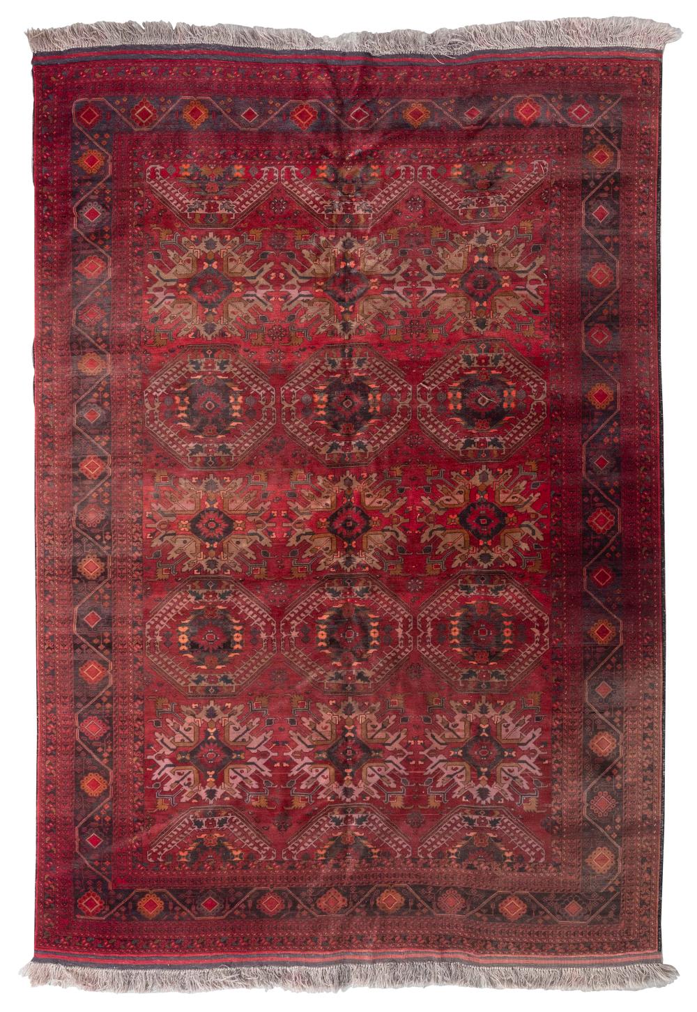 BELOUCH RUG: 6’8” X 9’10”