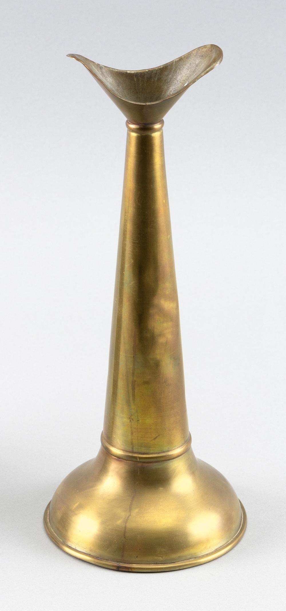 SMALL BRASS SPEAKING HORN EARLY