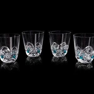 A Set of Sixteen Lalique Flouride