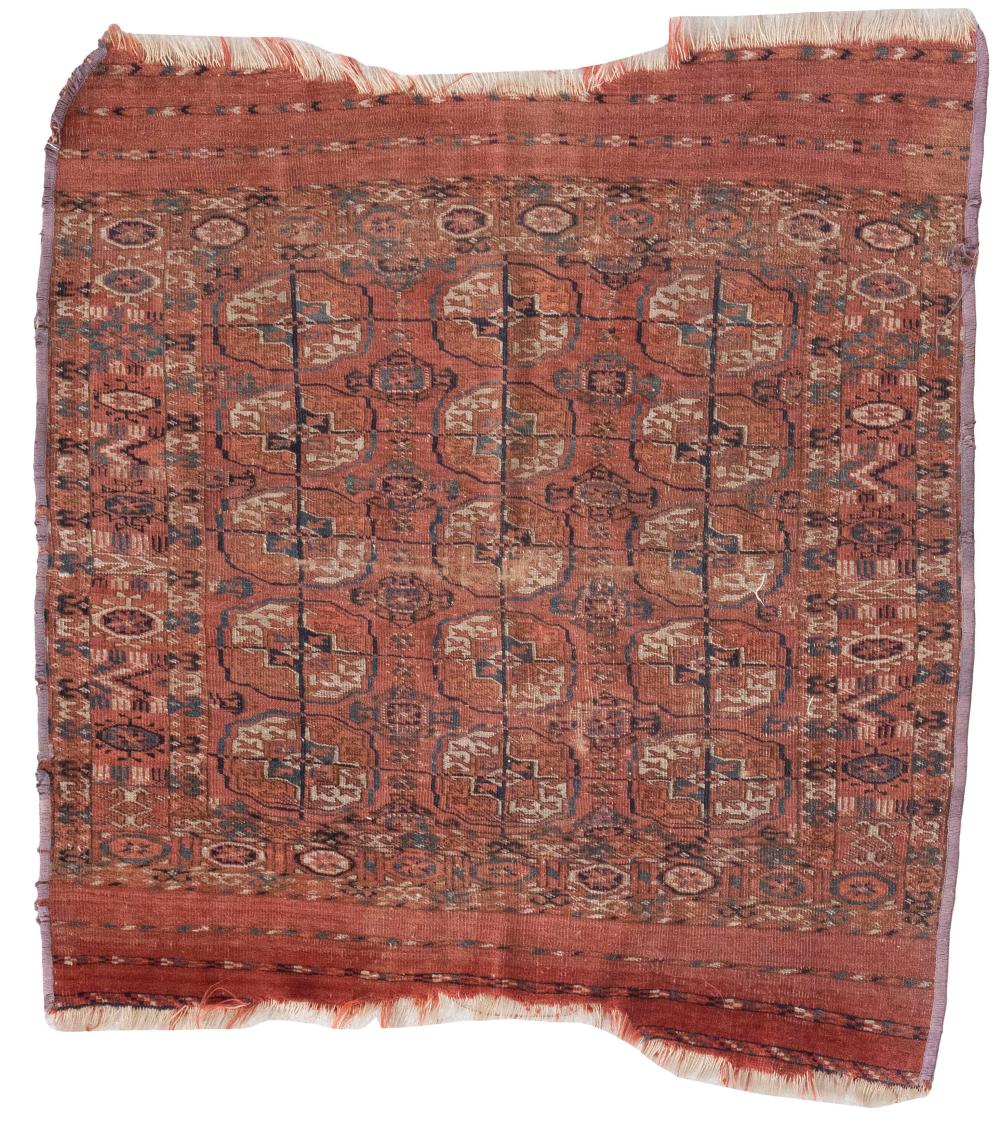 TEKKE BOUKARA RUG: 3’0” X 3’0”