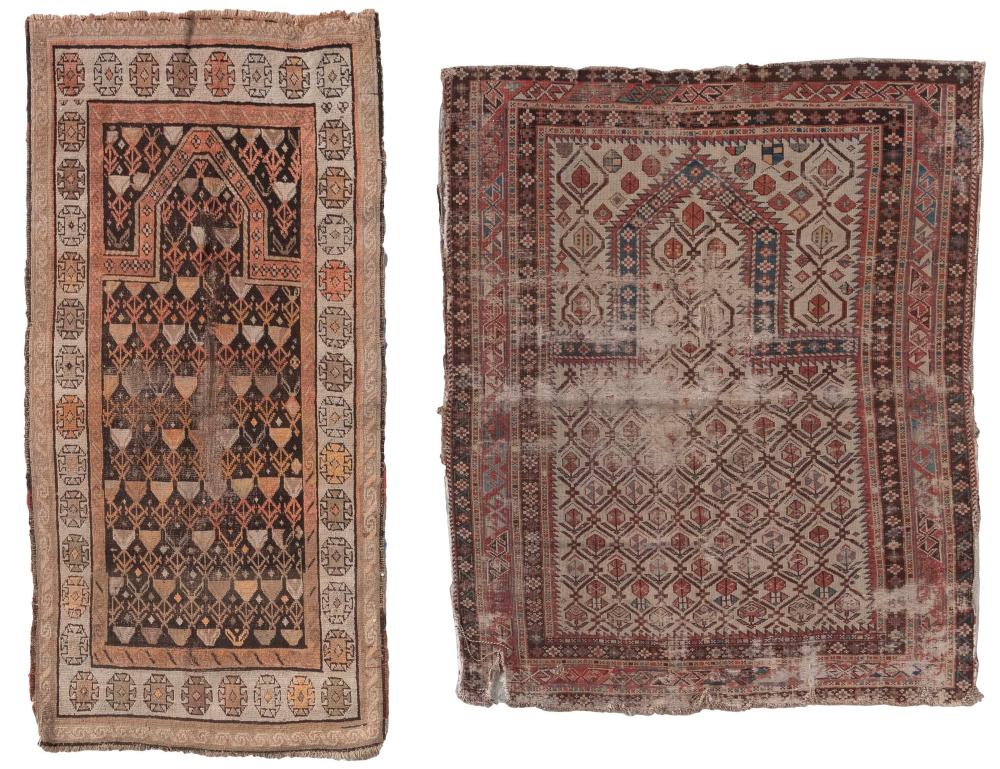 CAUCASIAN AND TURKISH PRAYER RUGS  34cc4c