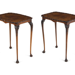 A Pair of George II Style Walnut