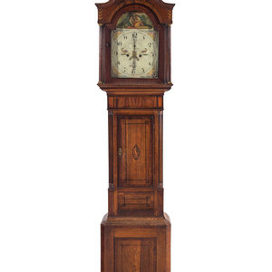 A George Ill Mahogany Tall Case